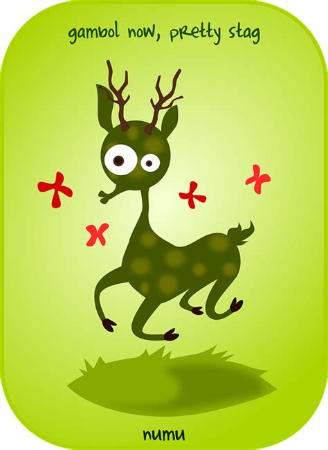 Download Deer Running Nature Royalty Free Vector Graphic Pixabay