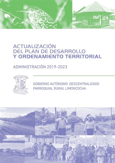 Actualizaci N Del Plan De Desarrollo Y Ordenamiento Territorial By Juan