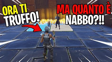 NABBO più SCARSO DEL GIOCO vuole TRUFFARMI ma fortnite salva il