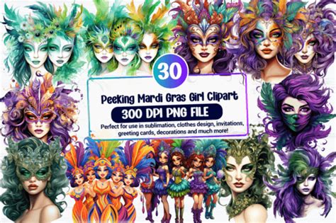 Mardi Gras Png Clipart Graphic By Delart · Creative Fabrica