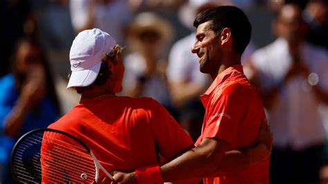 French Open 2023 Novak Djokovic Opens Campaign With Straight Set Win