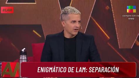 Ángel de Brito anunció la separación de una famosa periodista Está muy