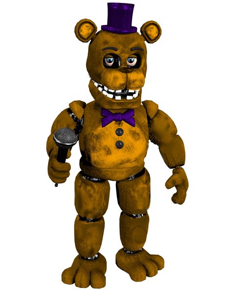 Fixed Withered Golden Freddy By Riverdshield On Deviantart