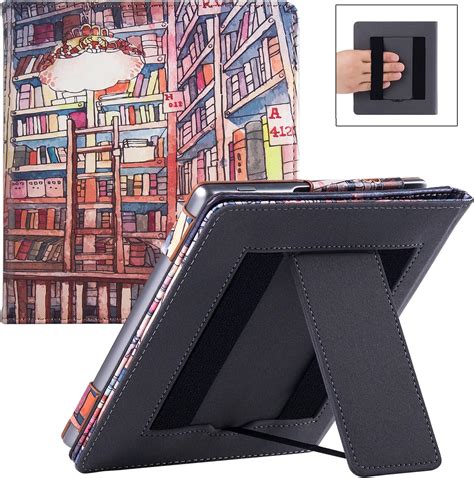 BOZHUORUI Funda con soporte para Kindle Oasis de 7 pulgadas 10ª