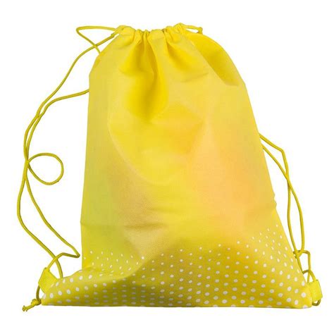 Drawstring Bag - Yellow