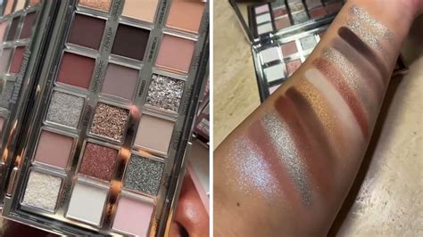 Huda Beauty Icy Nude Holiday Collection Swatches Huda Beauty