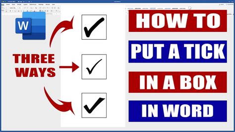 How To Insert Check Mark In Word Doc Kurtvirtual