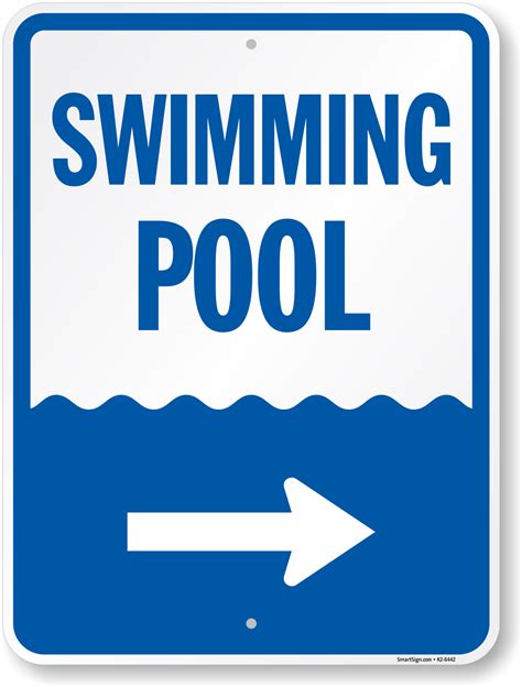 Swimming Sign