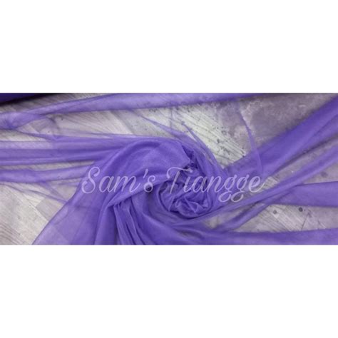 Soft Tulle Fabrics Durable Hindi Nisnisin Sold Per Yard 60 Width