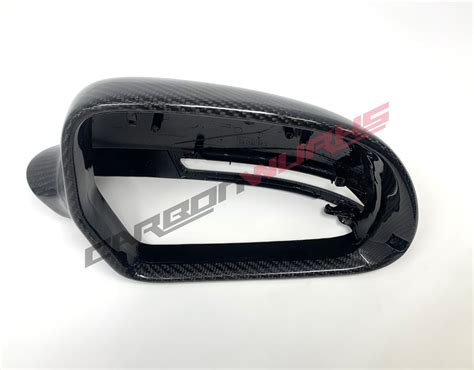 Audi A3 A4 A5 A6 Q3 Gloss Carbon Fibre Mirrors With Lane Assist Carbonwurks