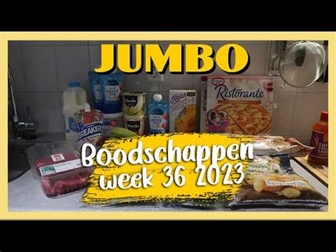 Jumbo Boodschappen Shoplog Week Youtube