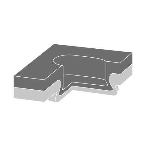 Oval Loc® Clinching Joint Section Cut Illustration Btm Europe