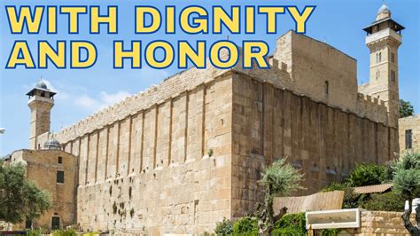 With Dignity And Honor Rabbi Pini Dunner