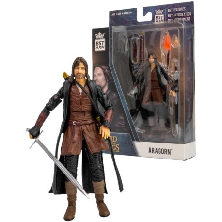 Figura Aragorn El Se Or De Los Anillos Bst Axn Por