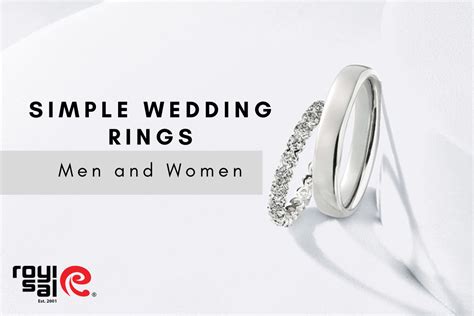 A Guide To Simple Wedding Rings For Men & Women