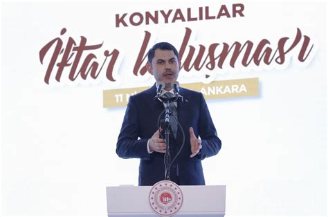 Çevre Şehircilik ve İklim Değişikliği Bakanı Kurum Konyalılar İftar