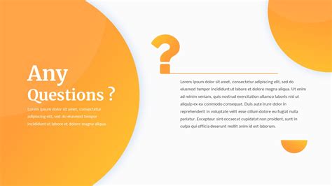 Any Questions Template for Presentations | Slidebazaar