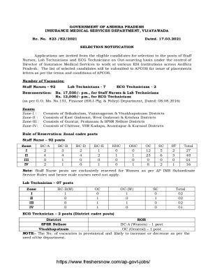 Fillable Online ANDHRA PRADESH STATE ALLIED AND HEALTHCARE Fax