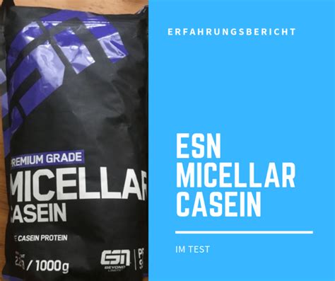 Esn Micellar Casein Im Test Strongmonkey