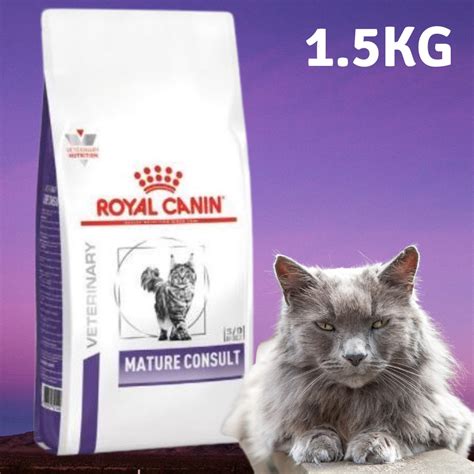 Royal Canin Mature Consult Senior Cat Food 15kg Kucing Feline