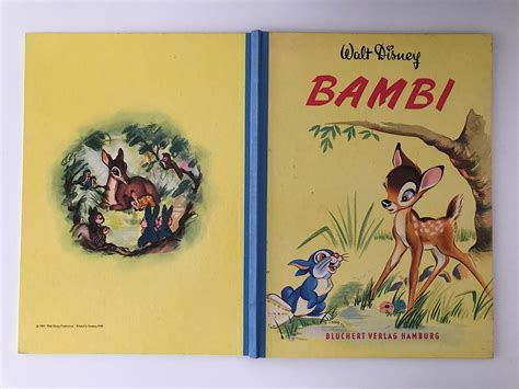 Bambi Nach der Erzählung von Felix Salten by Disney Walt 4 blau