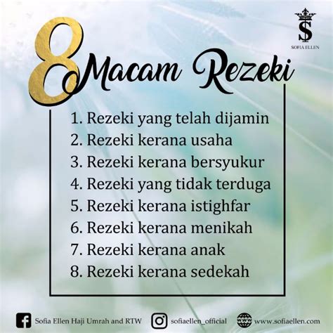 sofia ellen  macam rezeki