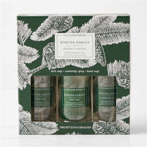 Williams Sonoma Winter Forest Kitchen Essentials Kit Gift Set