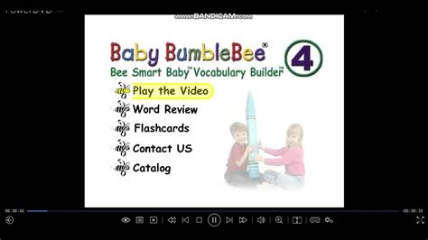 Opening To Bee Smart Baby Vocabulary Builder 4 2003 Dvd Philippines