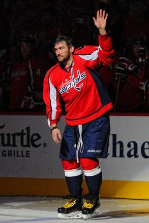 Washington Capitals Left Wing Alex Ovechkin Editorial Stock Photo