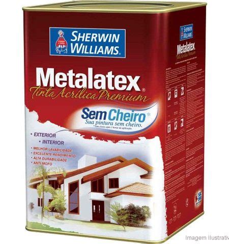 Esmalte sintético Metalatex Eco 3 6 litros areia Sherwin Williams