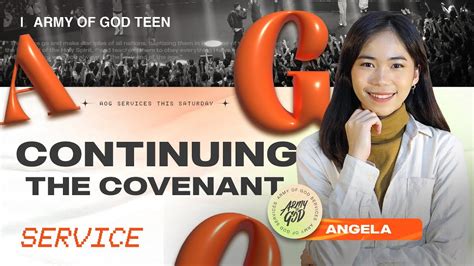 ARMY OF GOD TEEN CONTINUING THE COVENANT ANGELA GMS JAKARTA JAWA