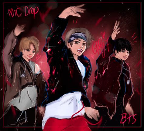 Mic Drop BTS Fan Art