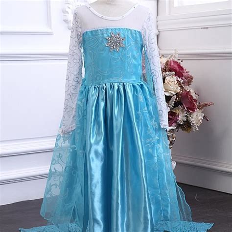 Yunding Elsa Anna Filles Reine Des Neiges Princesse Partie Costum E