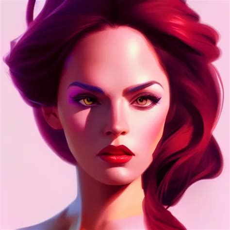 Portrait Of Megara Expressive Pose Futuristic Stable Diffusion