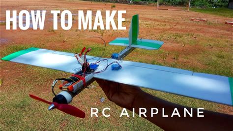 How To Make Rc Airplane From Coroplast Sheet Radio Controlled