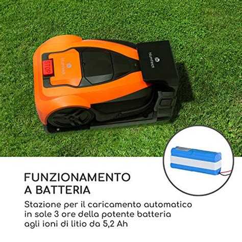 Blumfeldt Garden Hero Robot Tagliaerba Batteria Ioni Di Litio Ah