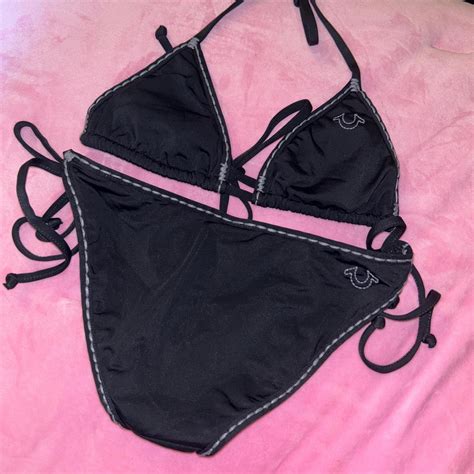 True Religion Bikini In Their Icon Thick Stitching Depop