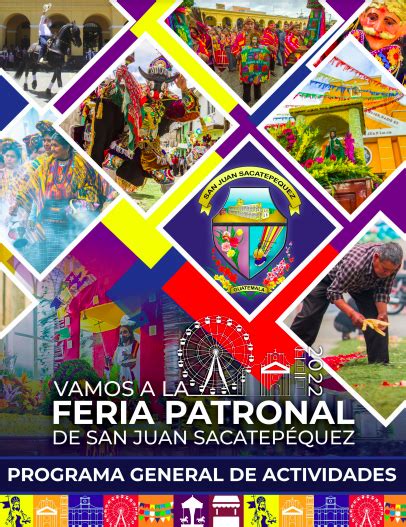 Programa General De Actividades Feria Patronal Municipalidad De