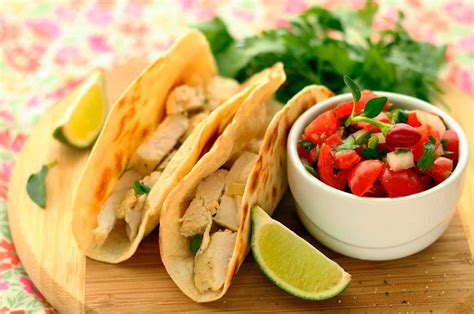 Tacos De Pollo Receta