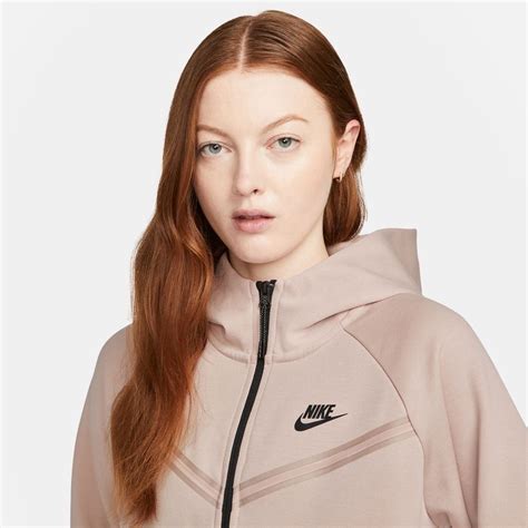 Nike Hettegenser Tech Fleece Nsw Windrunner Rosa Sort