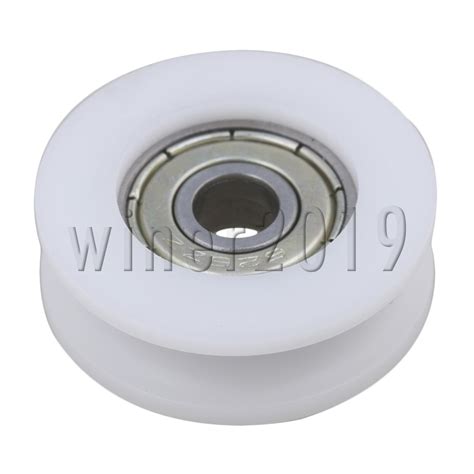 Deep U Type Groove Guide Pulley Sealed Rail Ball Roller Bearing Wheel U