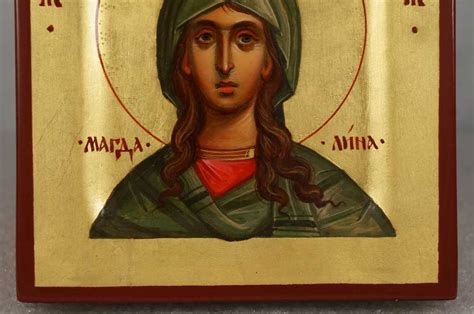 St Mary Magdalene Miniature Orthodox Icon Blessedmart