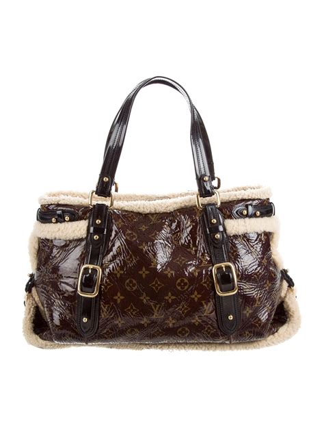 Louis Vuitton Shearling Thunder Bag Handbags Lou121781 The Realreal