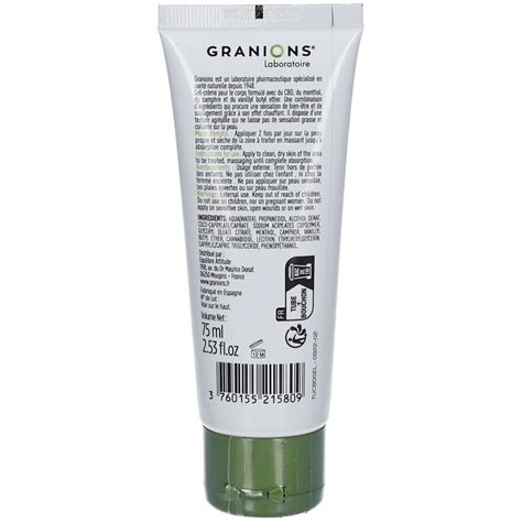 Granions Gel Cr Me Confort Cbd Ml Redcare Pharmacie