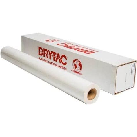 Drytac Wipeerase Clear Dry Erase Pressure Sensitive Overlaminating