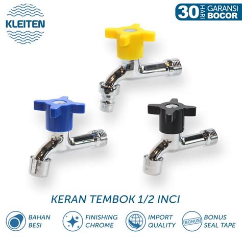 Jual Kran Air Tembok Taman Warna 1 2 Inci Keran Tembok Baling Keran