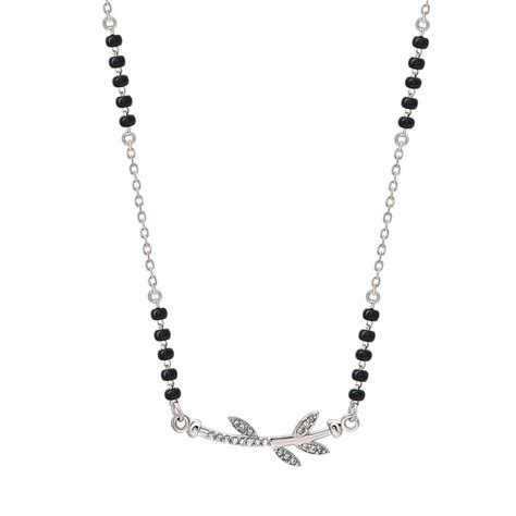 Buy The Silver Evergreen Mangalsutra Silberry