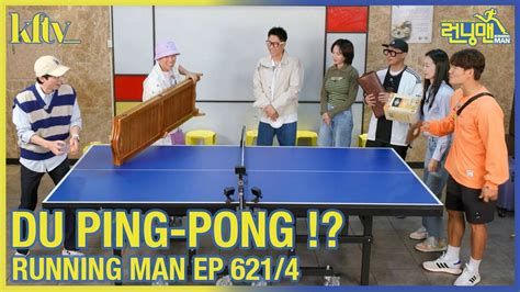 Du Ping Pong Avec Un Paravent Fr Sub Eng Sub Running Man