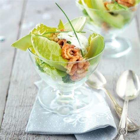 Frisse Garnalencocktail Met Avocado Jumbo