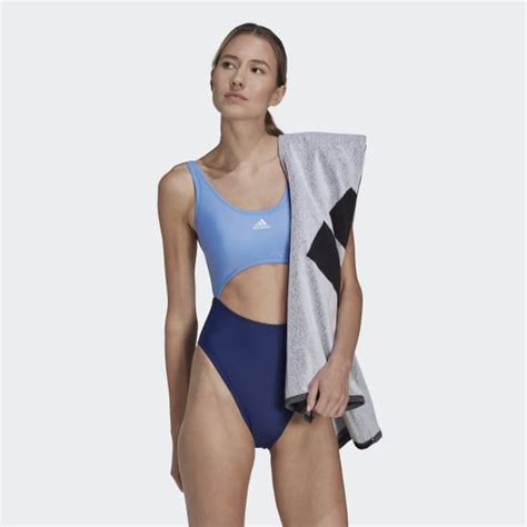 Adidas Colorblock Swimsuit Blue Adidas Deutschland